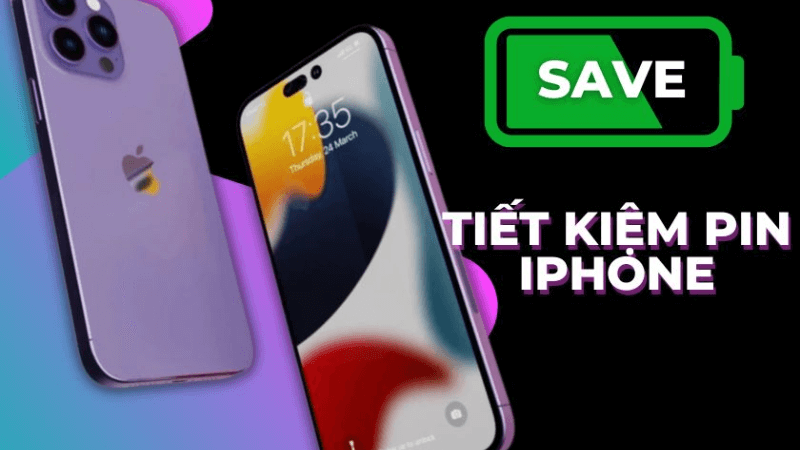 Tiết kiệm pin cho iphone